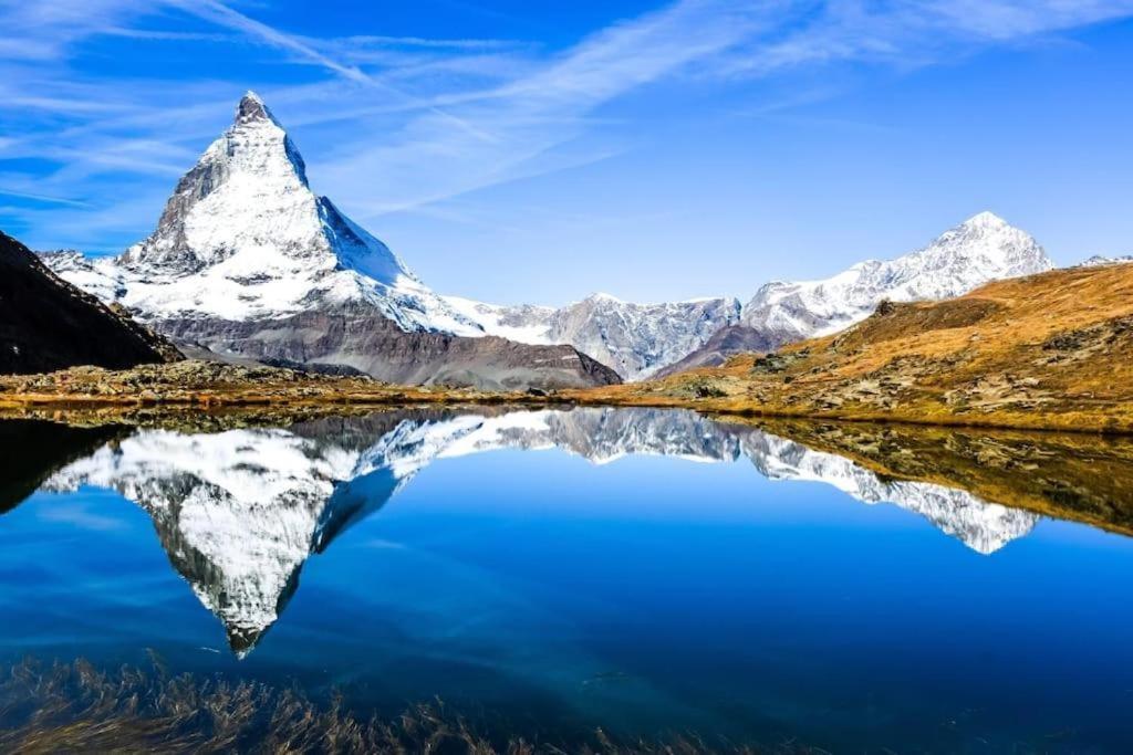 Mountain Magic Apartment For 6 Near Zermatt With Parking! Täsch Esterno foto