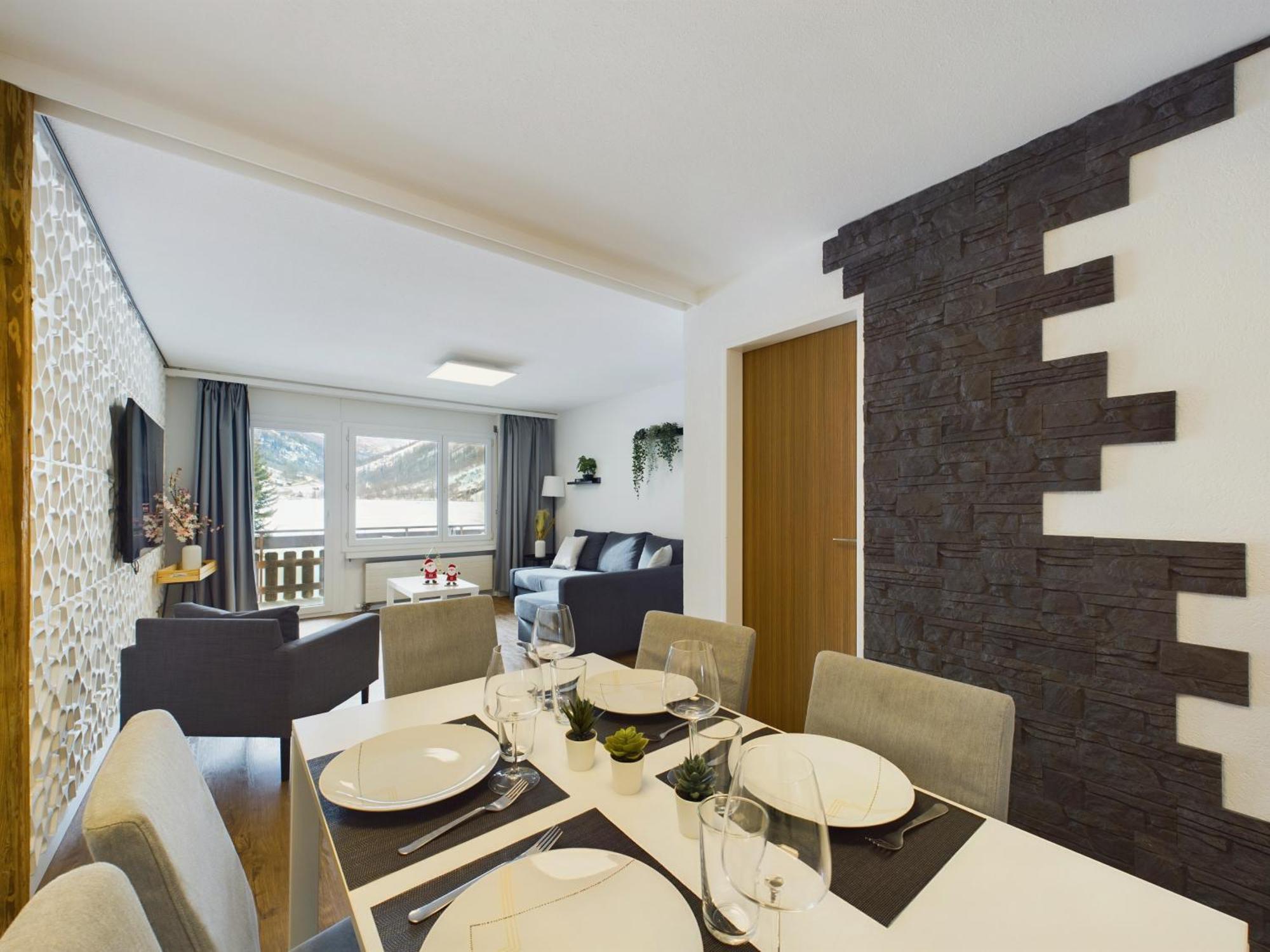 Mountain Magic Apartment For 6 Near Zermatt With Parking! Täsch Esterno foto